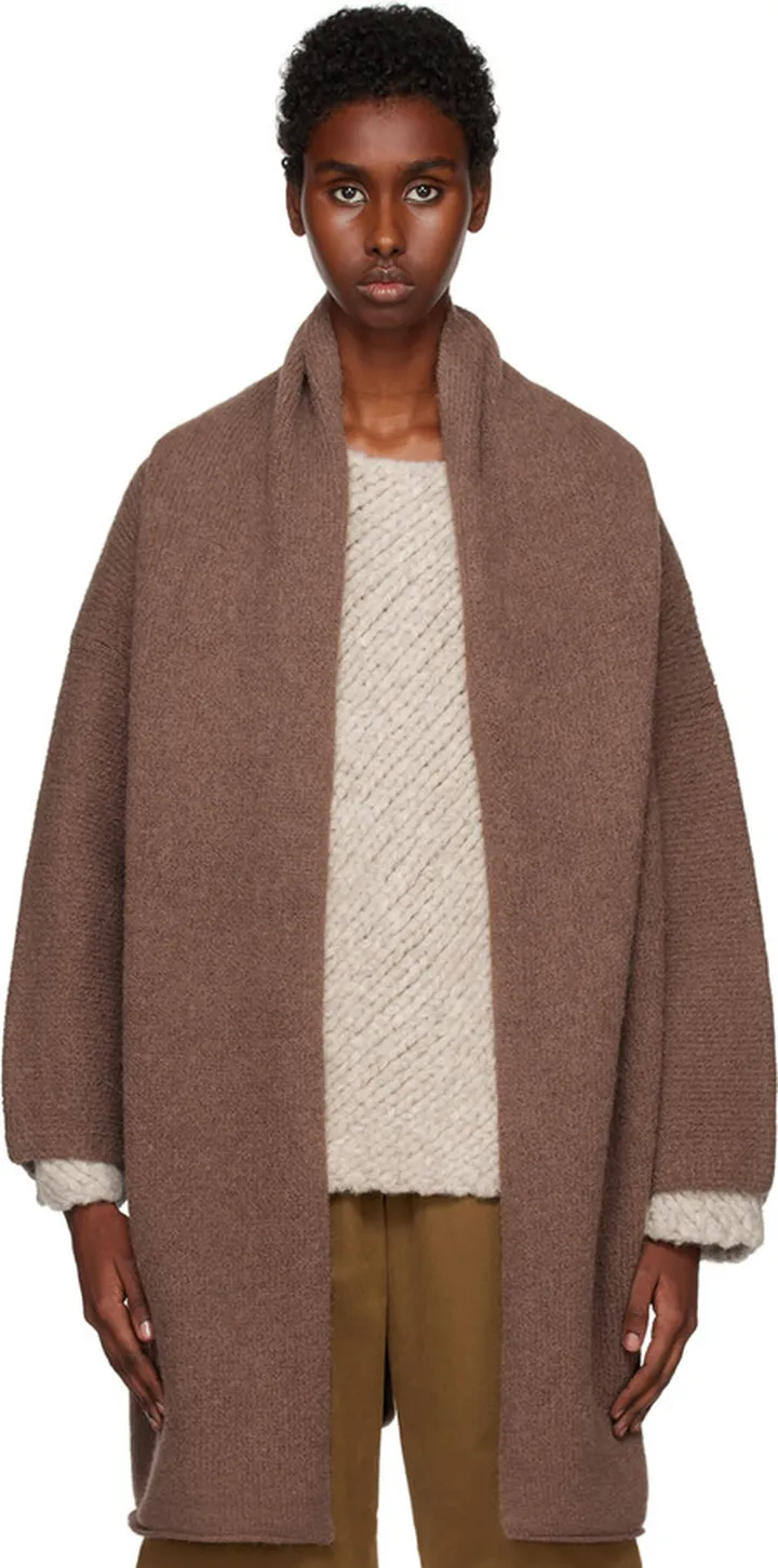 Lauren Manoogian Brown Capote Coat