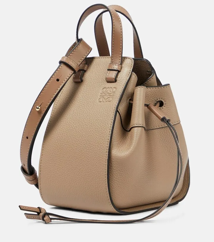 Hammock Mini leather shoulder bag