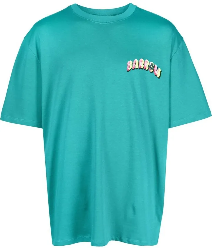 logo-print cotton T-shirt