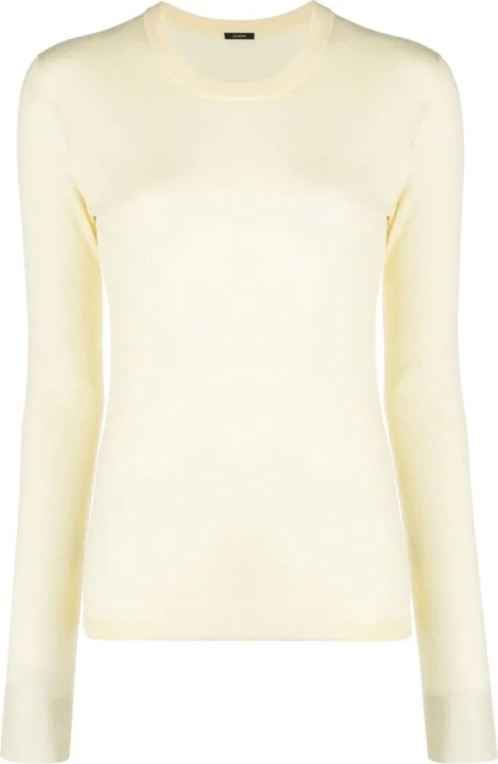 Long-Sleeve Knitted Top