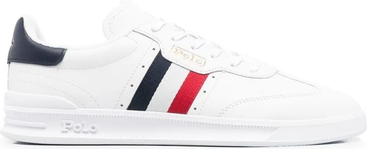 Stripe-Detail Low-Top Sneakers