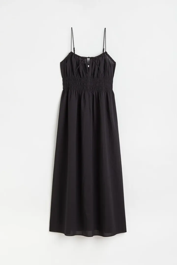 Smocked Cotton Dress
