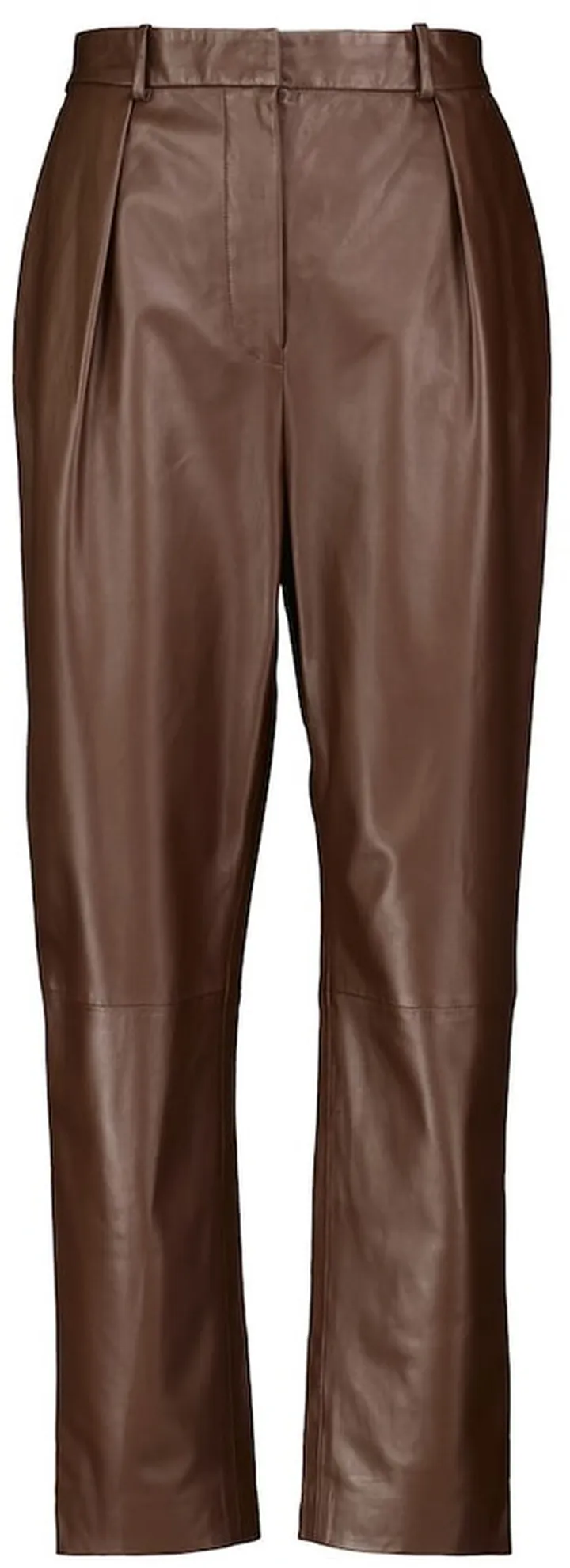 Sidney straight leather pants