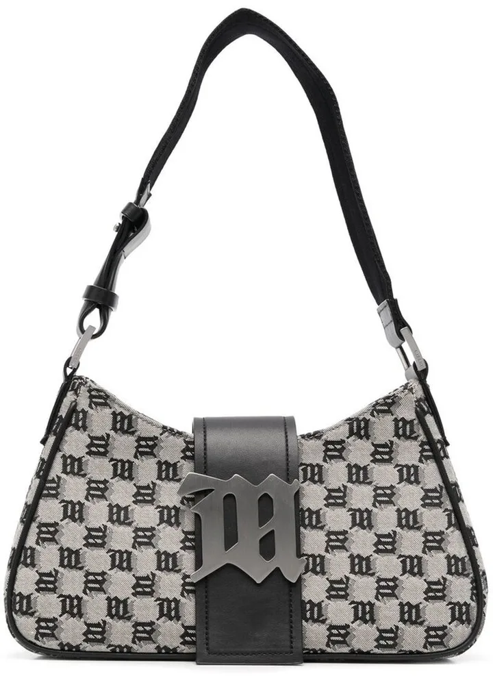 Monogram Jacquard Shoulder Bag