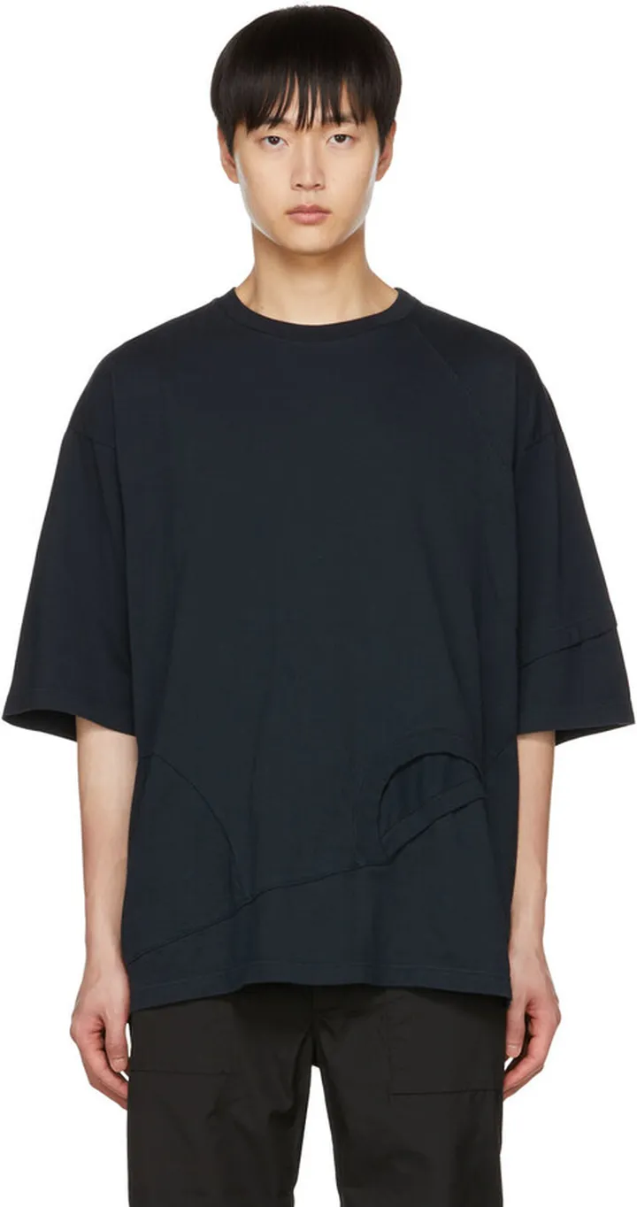 Undercoverism Black Paneled T-Shirt