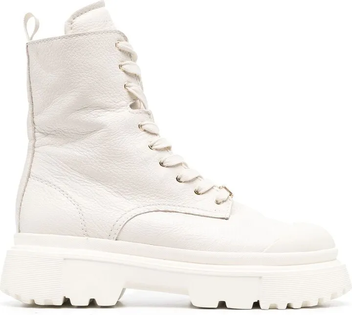 HOGAN- H619 Leather Boots