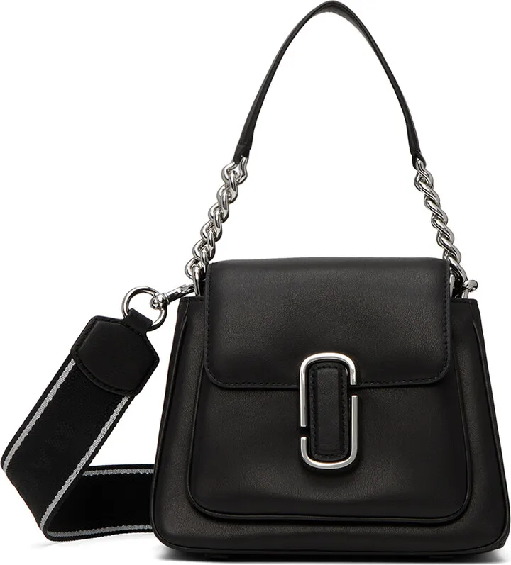 Marc Jacobs Black 'The J Marc' Satchel Bag