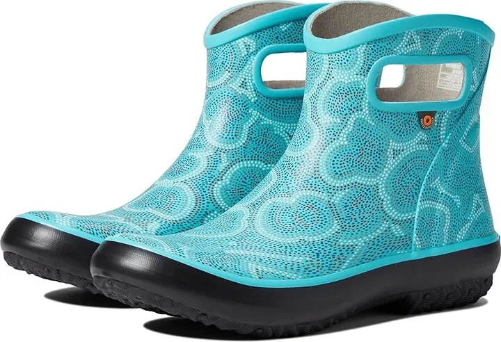 Bogs Patch Ankle Sita (Turquoise Multi) Women's Boots