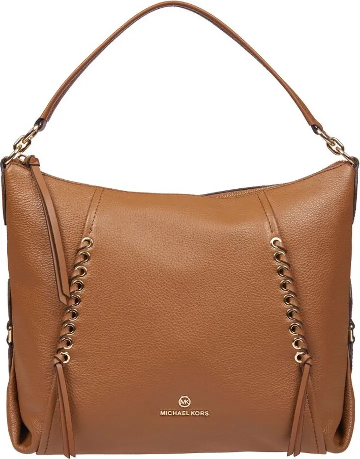Michael Michael Kors Logo Lettering Eyelet-Detail Shoulder Bag