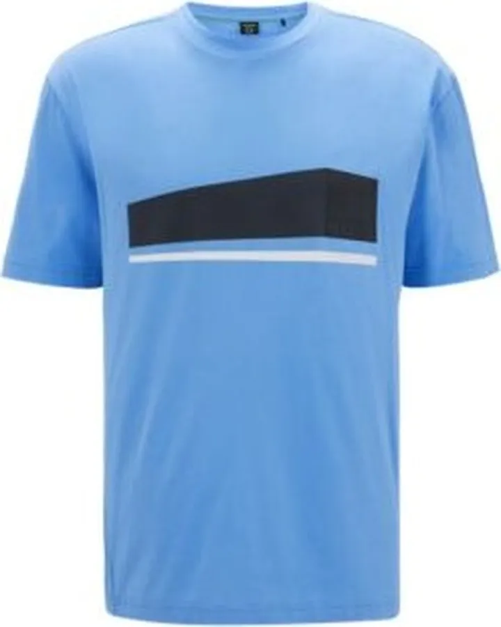 Relaxed-fit T-shirt in organic cotton with logo artwork