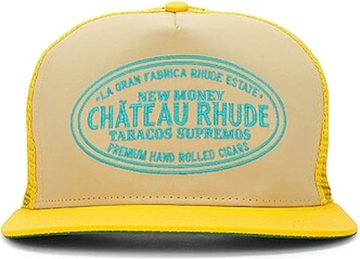Rhude Chateau Hat in Yellow