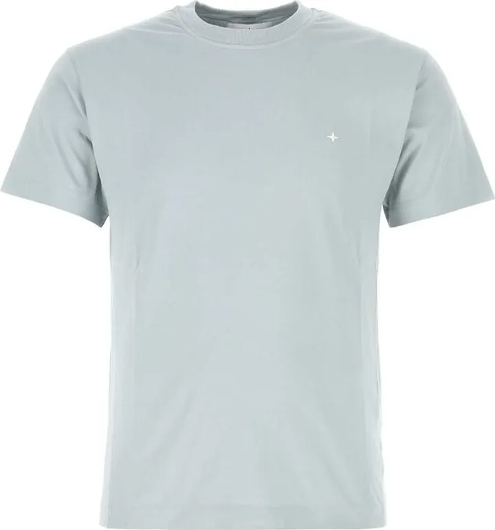 Stone Island Logo-Embroidered Crewneck T-Shirt