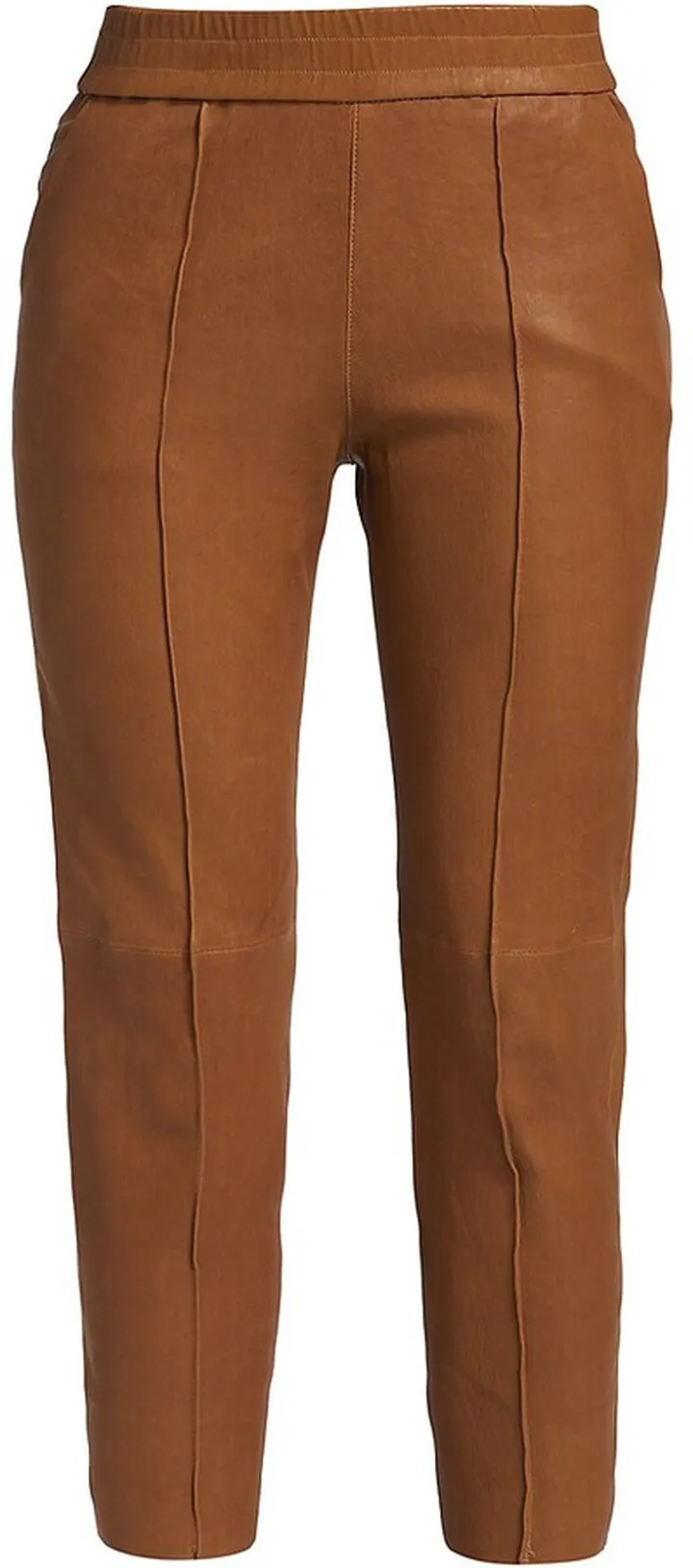 Leather Slim Fit Joggers