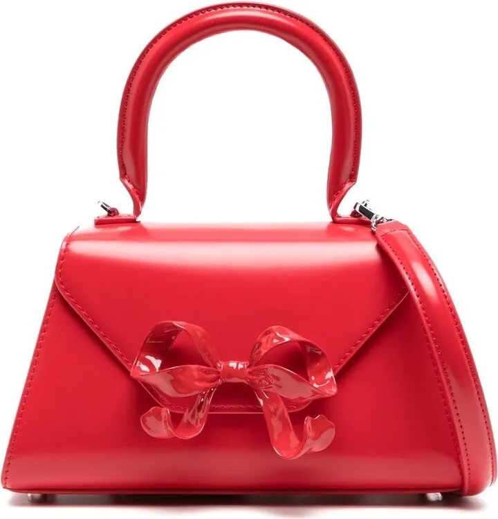 Bow Embellished Shoulder Bag