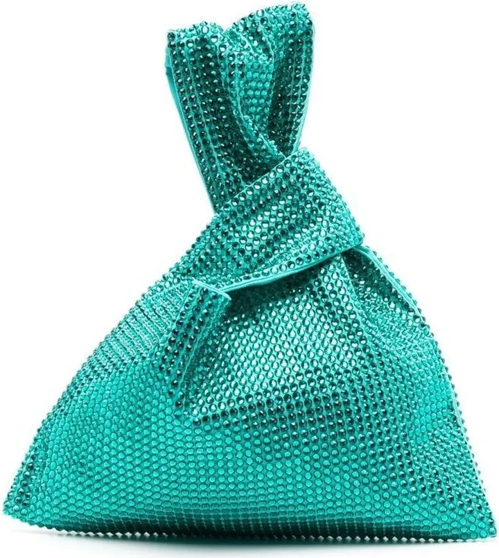 Crystal-Embellished Mini Bag