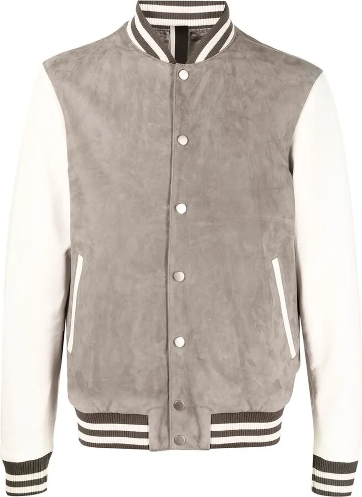 Leather Bomber Jacket