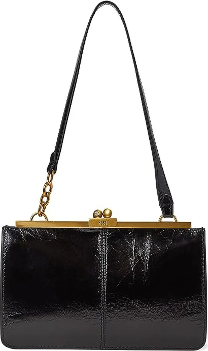 HOBO Vivian Shoulder (Black) Handbags