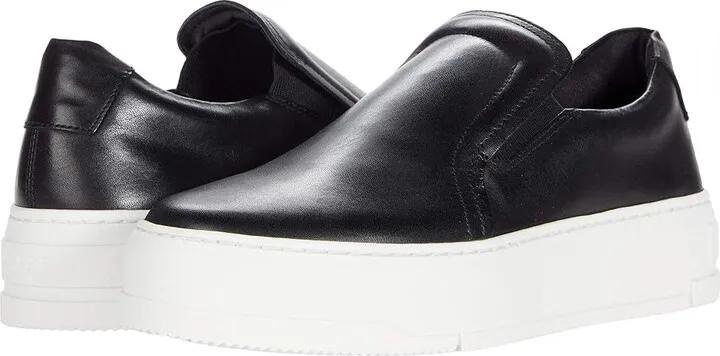 Vagabond Shoemakers Judy Leather Slip-On Sneaker (Black) Women's Shoes