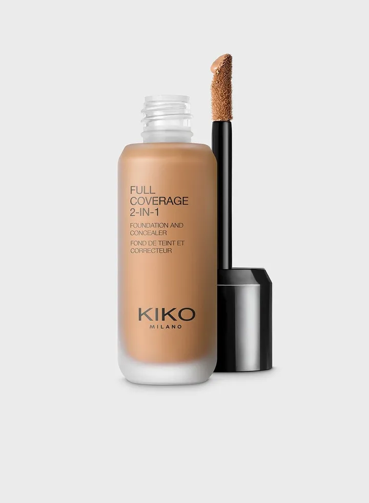 Full Coverage 2-In-1 Foundation & Concealer - Warm Beige 105