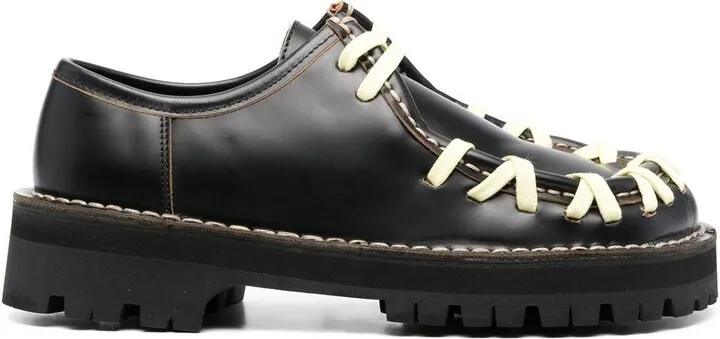 Lace-Up Leather Shoes