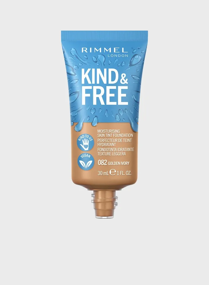 Kind & Free Foundation - 82 - Golden Ivory, 30ml
