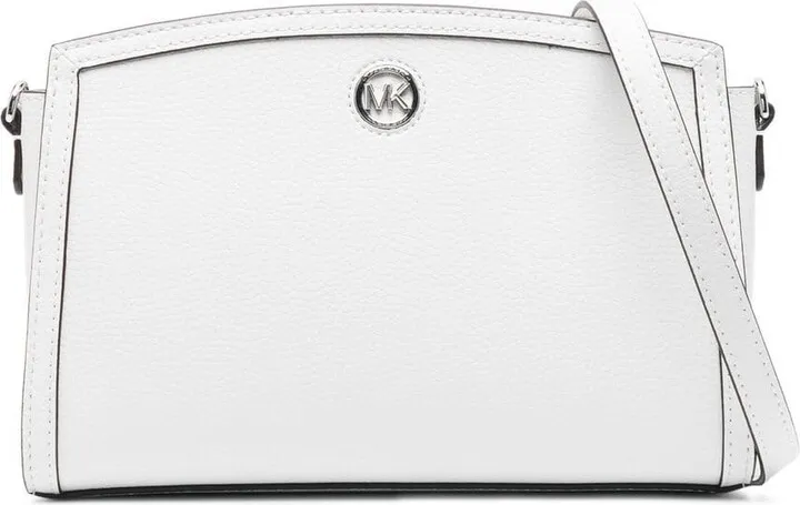 Leather Logo-Plaque Bag