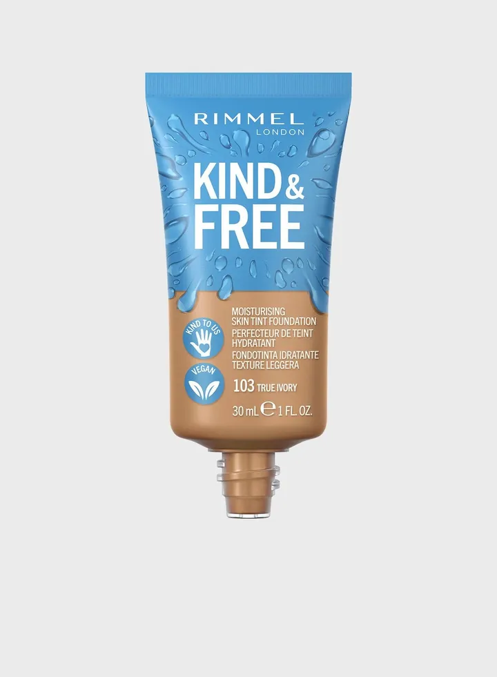 Kind & Free Foundation - 103 - True Ivory, 30ml