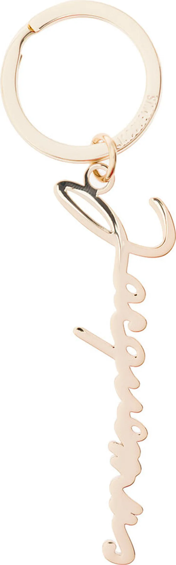 'le Porte Clés' Keychain In Golden Brass Jacquemus