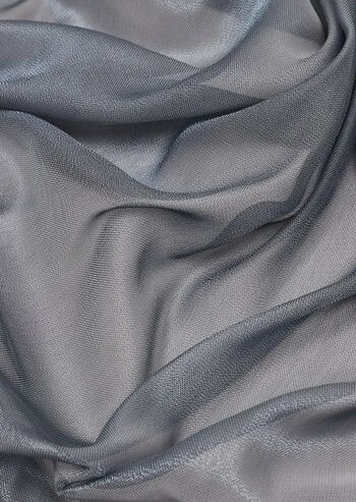 Metallic tulle cape
