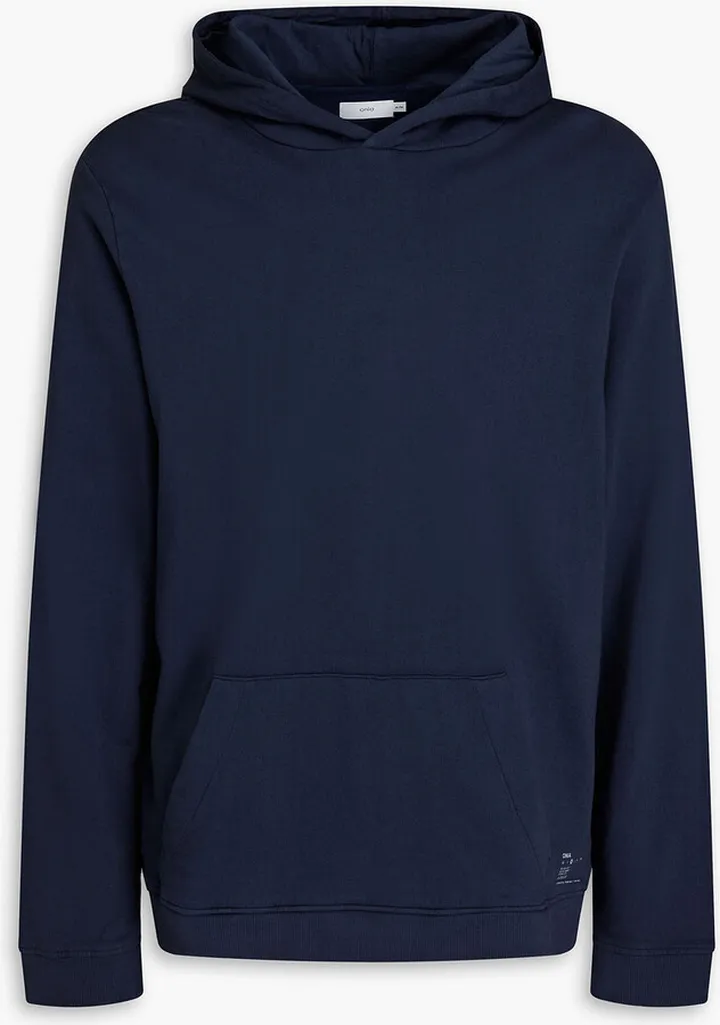 French cotton-terry hoodie