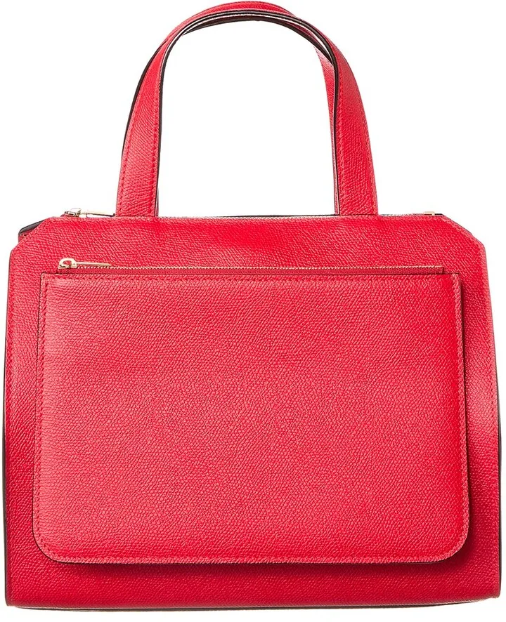 Valextra Passepartout Medium Leather Tote
