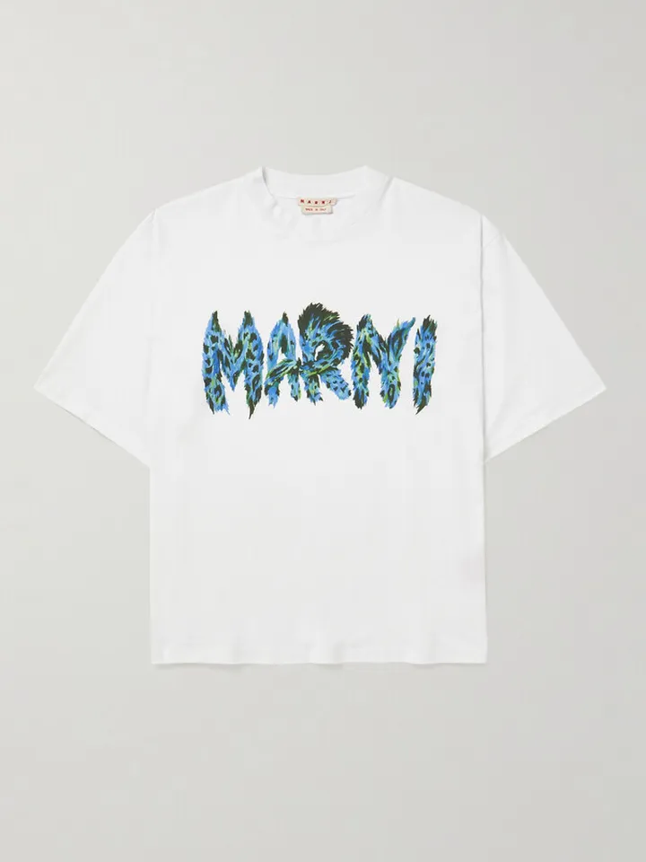 Logo-Print Cotton-Jersey T-Shirt