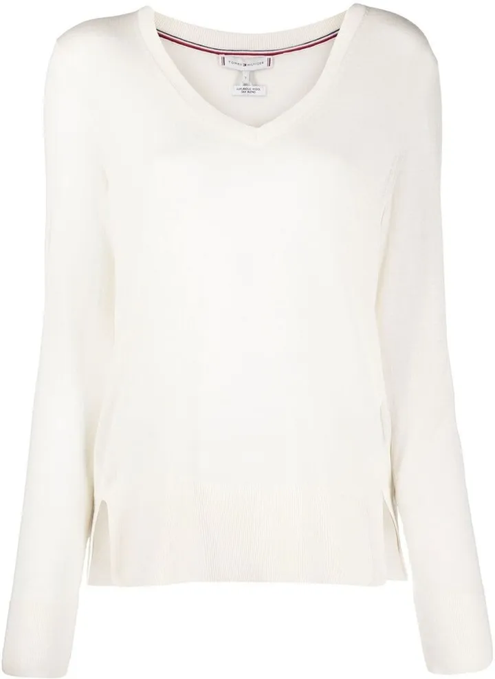 V-neck jumper