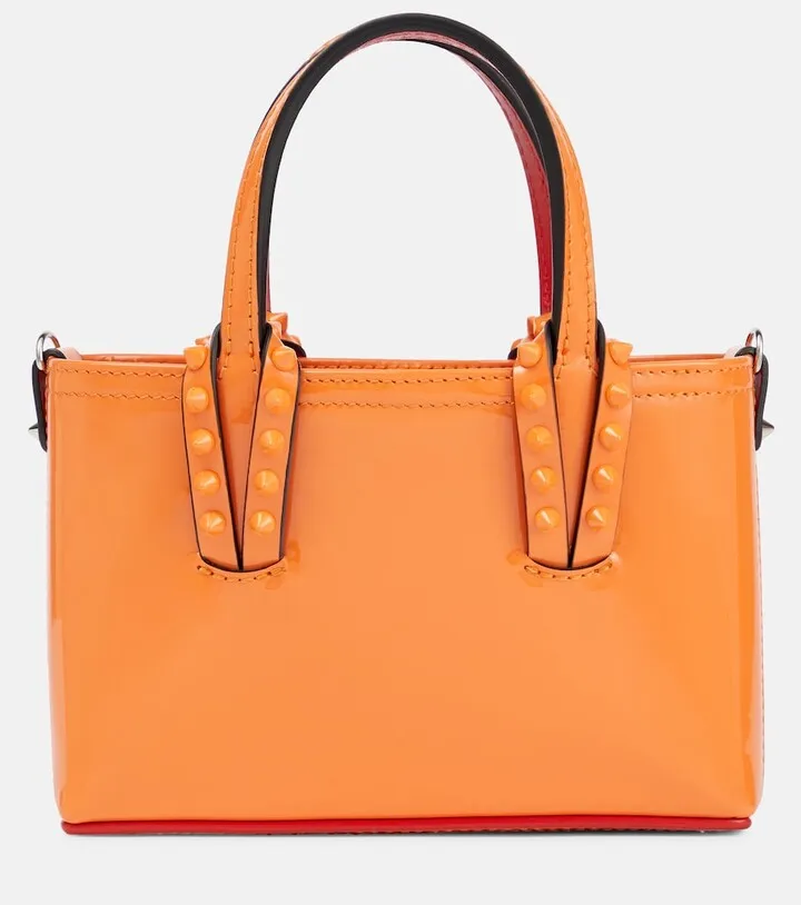 Cabata Nano patent leather tote bag