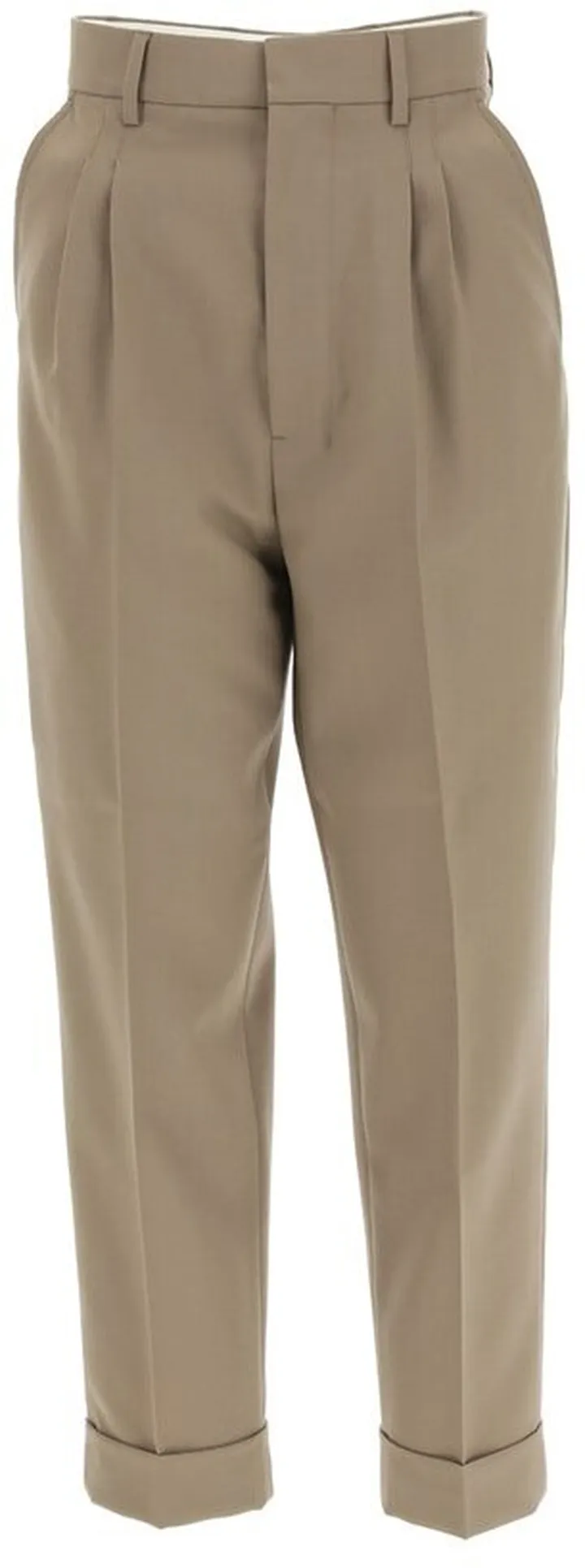 AMI Pleated High Waist Pants