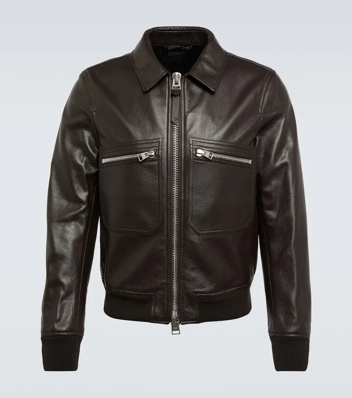 Leather jacket