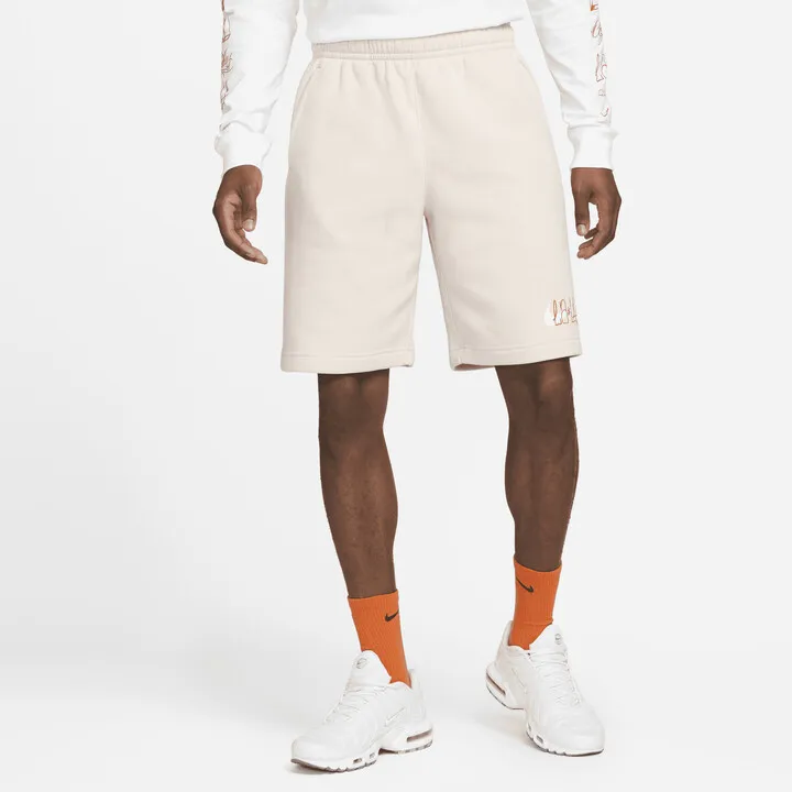 Nike Men's Club América Fleece Soccer Shorts in Grey