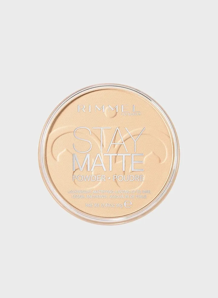 Rimmel Stay Matte Pressed Powder – 001 – Transparent, 14g