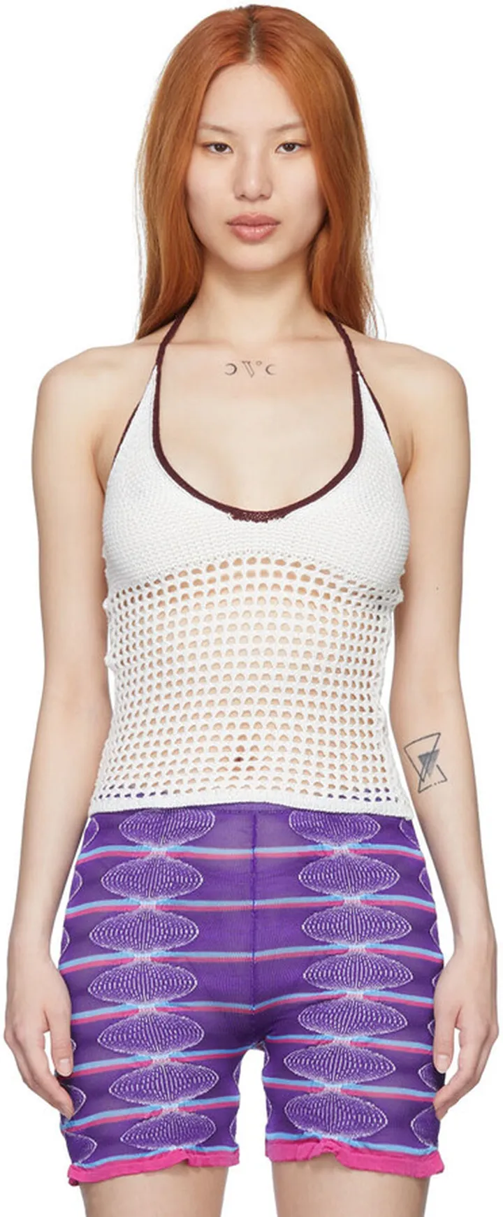 Gimaguas White Esvenar Camisole