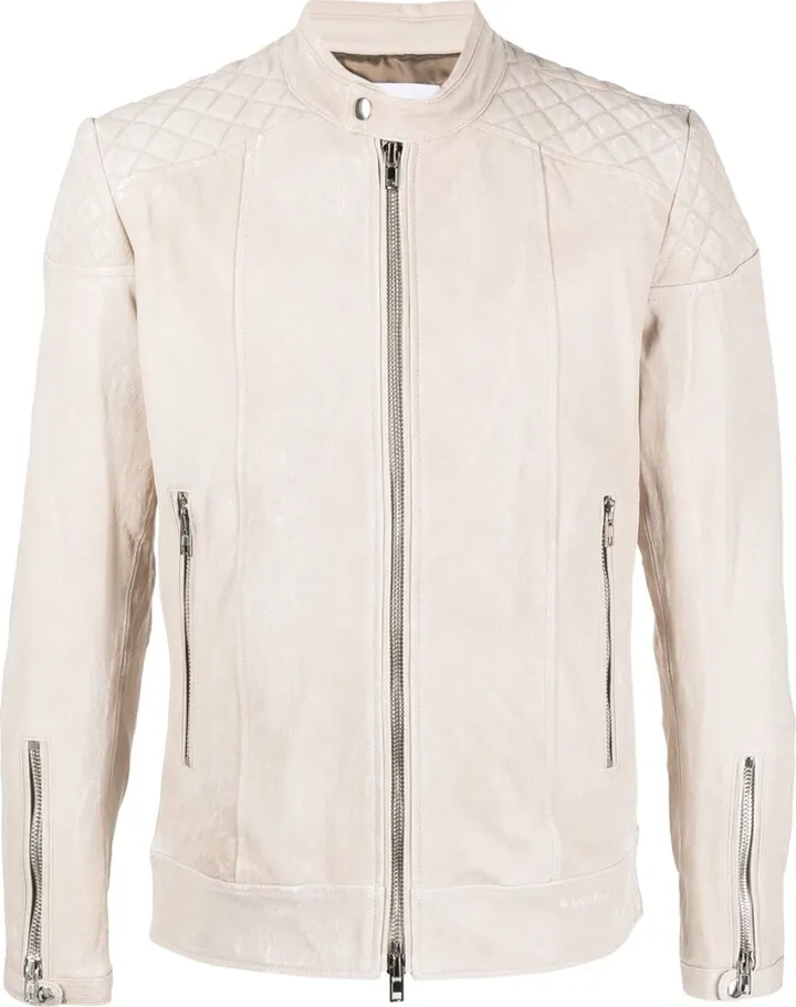 Plain Leather Jacket