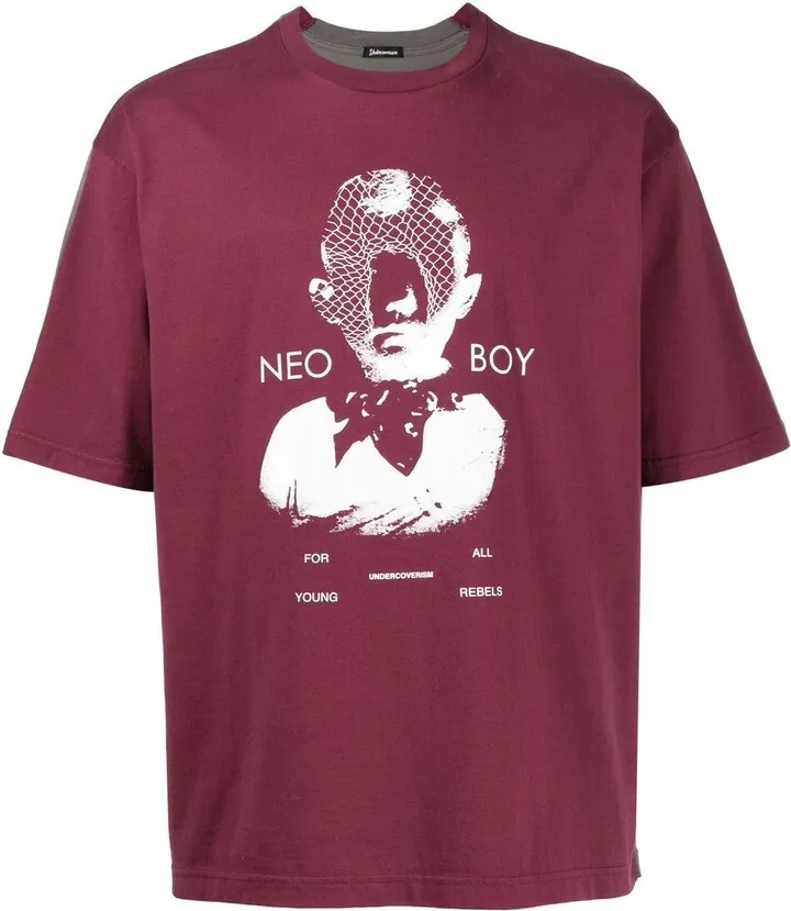 logo-print T-shirt