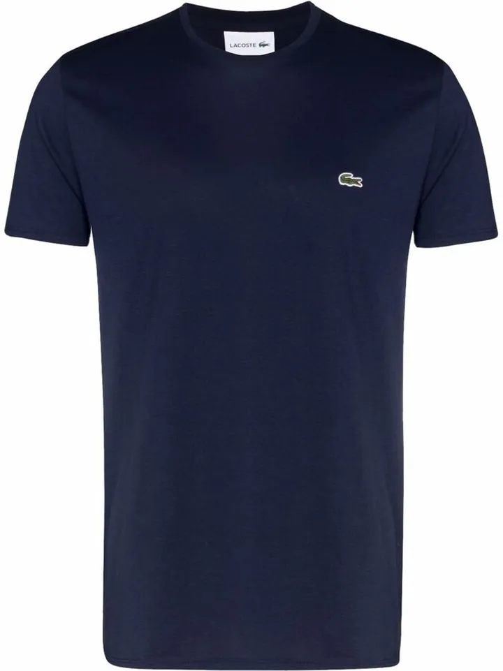logo-patch cotton T-shirt