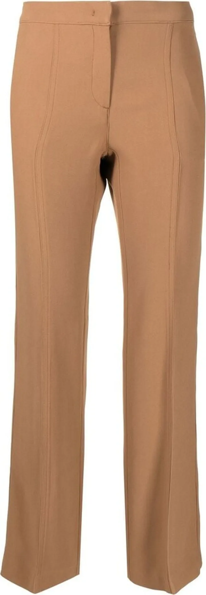 Cropped Flared Trousers