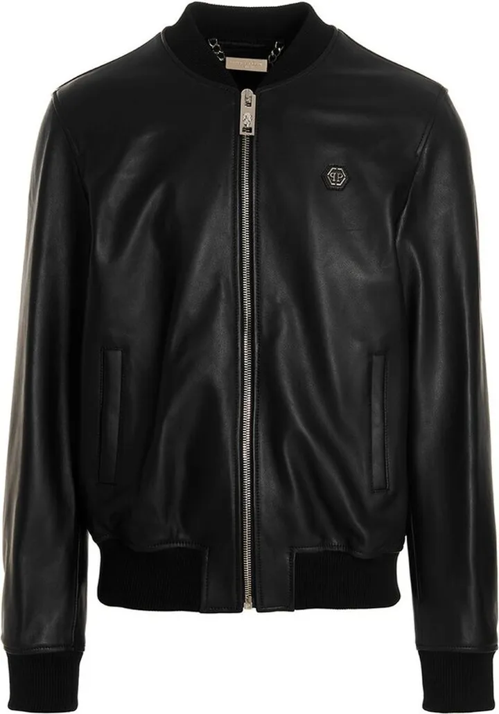 Philipp Plein Zip-Up Bomber Jacket