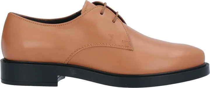 Lace-up Shoes Tan