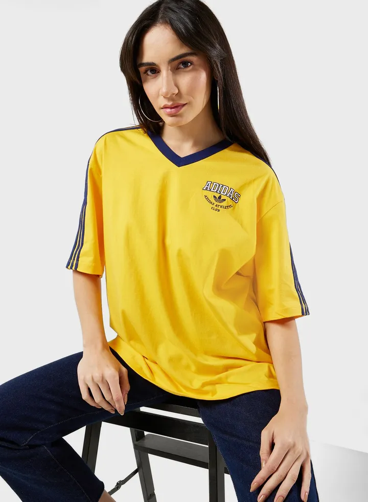 Boyfriend V Neck T-Shirt