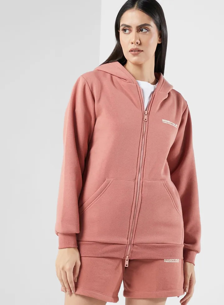 Lounge Regular Zip Hoodie