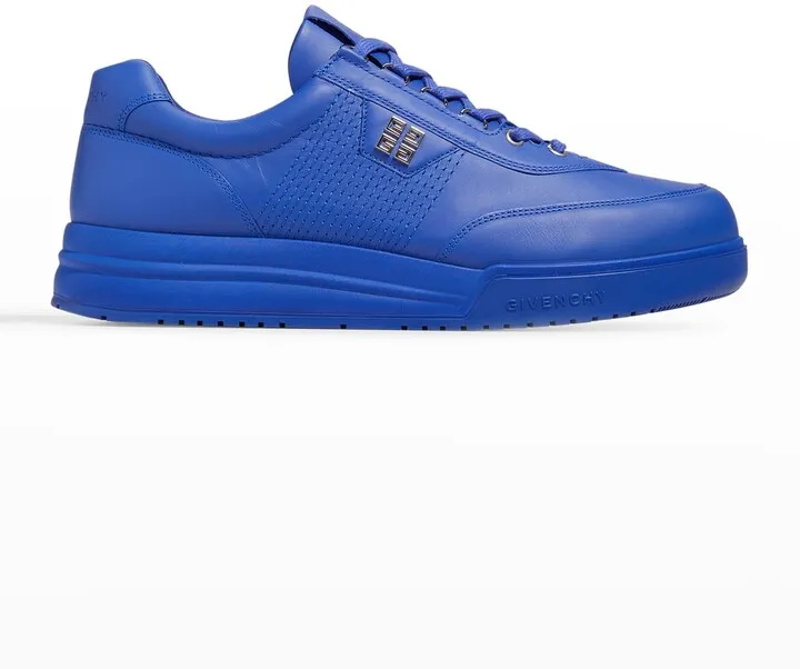 Men's Leather 4G-Logo Low-Top Sneakers