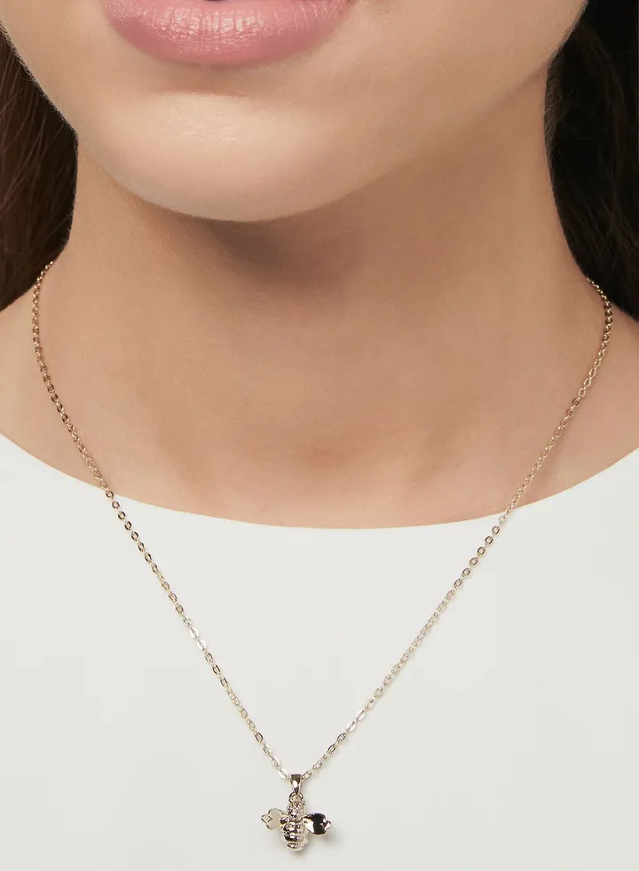 Bellema Bumble Bee Pendant Necklace