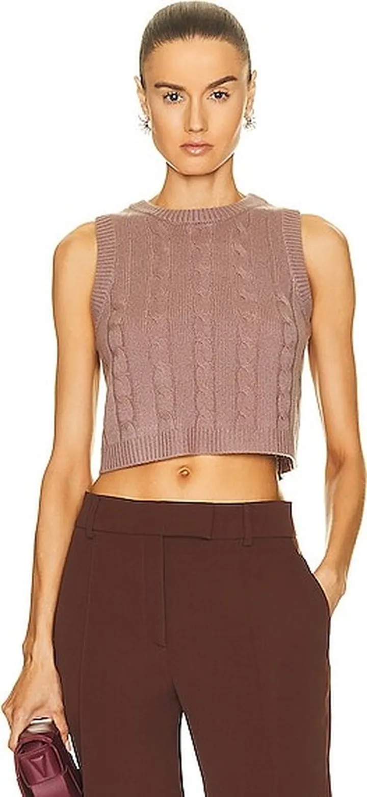 SABLYN Darlyn Top in Brown